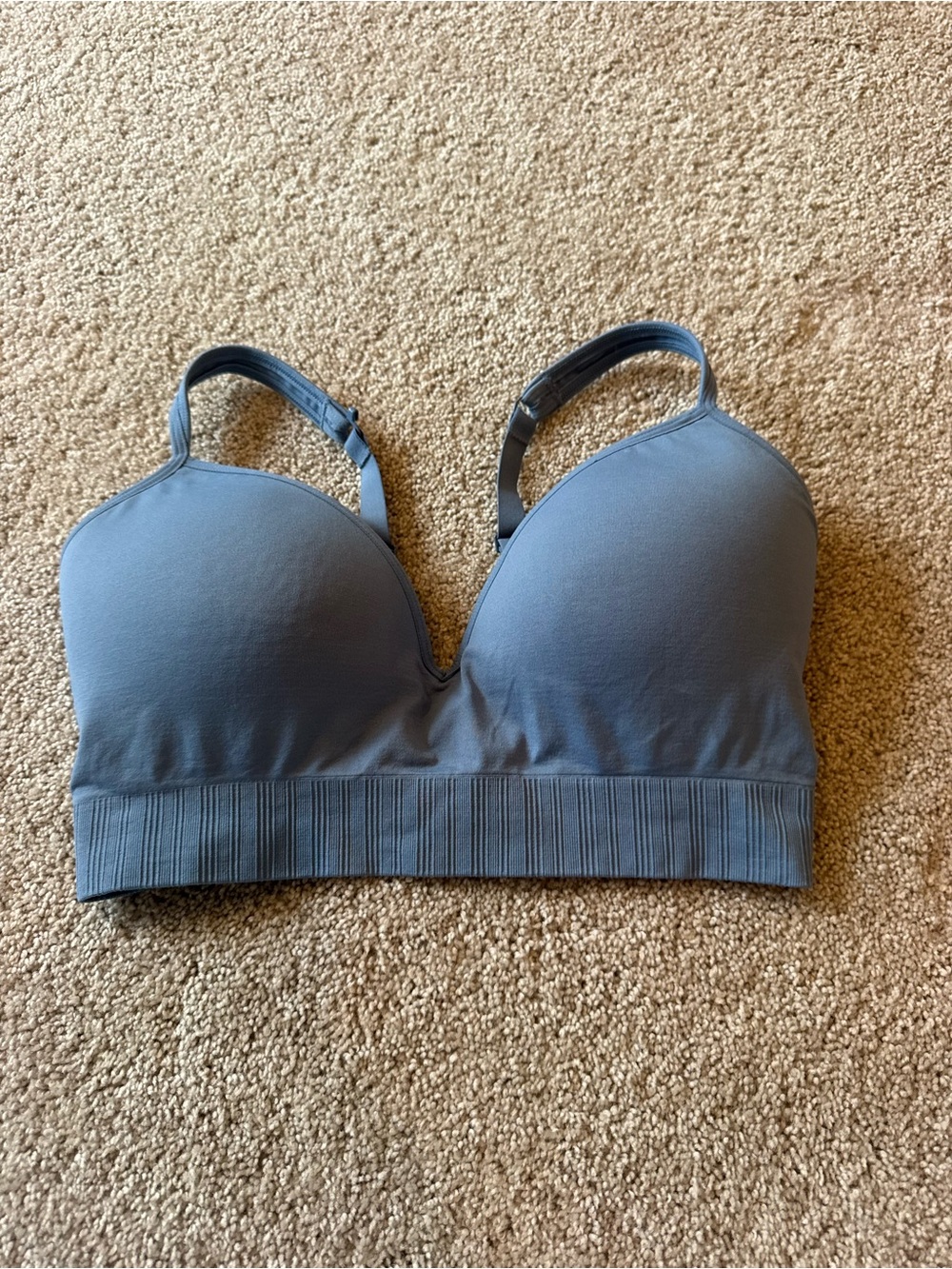 Lululemmon Everyday Padded Wireless Bralette in Slate Blue